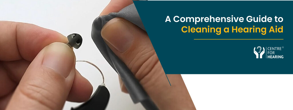 Cleaning a Hearing Aid